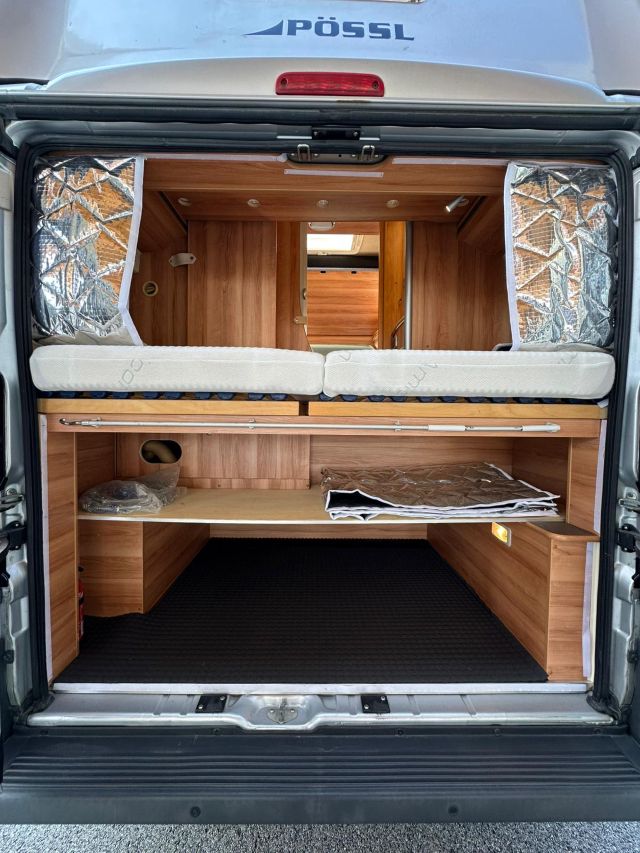 4 Guglielmi camper usati - Possl Vario 545-portellone posteriore2